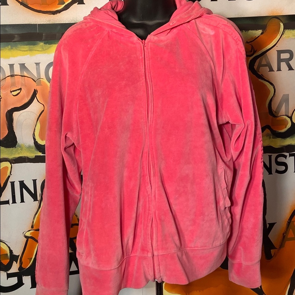 Soft pink Unknown Ladies hoodie, large